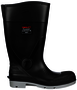 Tingley Size 9 Black/Gray Pulsar PVC Safety Toe Knee Boots With Chevron Plus® Outsole