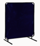 Tillman® 4' X 5' Blue Transparent Vinyl Welding Curtain With Frame (1 Panel)