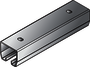Tillman® 6' Galvanized Steel Track (For Wall Mount Curtain Systems)