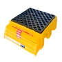 UltraTech 25 7/8" X 30 1/2" X 5 3/4" Ultra-Spill Decks Yellow Polypropylene Bladder System Pallet