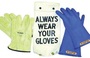 Salisbury by Honeywell Size 8.5 Blue Rubber Class 0 Linesmens Gloves