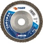 Weiler® TIGer® 4" X 5/8" 36 Grit Type 29 Flap Disc