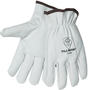Tillman® Size Large Pearl Goatskin And Leather Fleece Lined Cold Weather Gloves