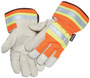 RADNOR™ Large Hi-Viz Orange PIP® Pigskin And Polyester 3M™ Thinsulate™ Foam Lined Cold Weather Gloves