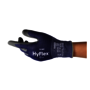 Ansell Size 9 HyFlex® Nylon, High Performance Polyethylene, Basalt, Spandex And Polyester Cut Resistant Gloves With Nitrile Coated Palm And Fingertips