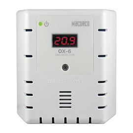 Macurco™ Gas Detection OX-6 WHITE Fixed Oxygen Detector