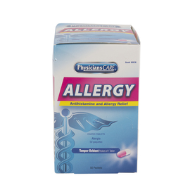 Acme-United Corporation PhysiciansCare® Allergy Tablets (1 Per Pack, 50 Packs Per Box)