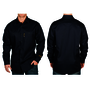 Benchmark FR® Large Navy Benchmark 2.0 Cotton Flame Resistant Work Shirt With Button Front Closure