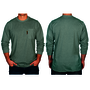 Benchmark FR® Medium Army Green Second Gen Jersey Cotton Flame Resistant T-Shirt