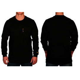 Benchmark FR® 2X Tall Black Benchmark 3.0 Cotton Flame Resistant T-Shirt