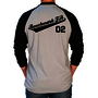 Benchmark FR® 2X Black and Gray Benchmark 3.0 Cotton Flame Resistant T-Shirt With Team Jersey Graphic