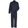 Red Kap® Large/Long Navy 8.5 Ounce 100% Cotton Coveralls With Front Snap Closure