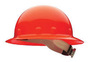Honeywell Hi-Viz Orange Fibre-Metal® E-1 Thermoplastic Full Brim Hard Hat With Ratchet/8 Point Ratchet Suspension