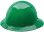 MSA Green Skullgard® Phenolic Full Brim Hard Hat With Ratchet/4 Point Ratchet Suspension