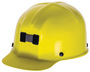 MSA Yellow Comfo-Cap® Polycarbonate Cap Style Hard Hat With Pinlock/4 Point Pinlock Suspension