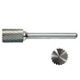 RADNOR™ SB-14SC 3/16" X 5/8" Cylindrical (End Cut) Shape Single Cut Carbide Burr