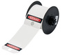 Brady® 5 3/4" X 3 1/4" Black/Red/White B30 Series Rigid Polyester Tag (100 Per Roll)
