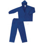 MCR Safety® X-Large Blue Challenger .18 mm Nylon/PVC Suit