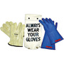 Salisbury by Honeywell Size 9.5 Blue Rubber Class 00 Linesmens Gloves