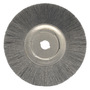 Weiler® 12" X 1 1/4" Trulock™ Steel Crimped Wire Wheel Brush