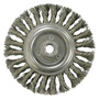 Weiler® 6" X 5/8" - 11 Dualife™ Stainless Steel Knot Wire Wheel Brush