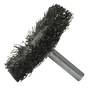 Weiler® 3" X 1/4" Steel Crimped Wire Concave Wheel Brush