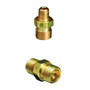 Western CGA-540 Check Valve Outlet X 1/2" NPT Male Brass 3000 psig Outlet Adapter (For Manifold Pipelines)