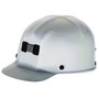 MSA White Comfo-Cap® Polycarbonate Cap Style Hard Hat With Pinlock/4 Point Pinlock Suspension