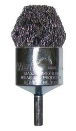 Weiler® 3/4" X 1/4" Steel Crimped Wire Controlled Flare End Brush