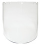 MSA V-Gard® 10 3/8" X 17" X .098" Clear Polycarbonate Faceshield