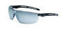 Honeywell Uvex Tirade™ Rimless/Dilectic Black Safety Glasses With SCT-Reflect 50 Uvextra® Anti-Fog Lens