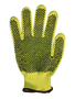 RADNOR™ Small 7 Gauge DuPont™ Kevlar® Brand Fiber Cut Resistant Gloves With PVC Dot Coated Both Sides