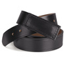 Red Kap® Large/Regular Black 100% Leather Belt With No-Scratch Buckle Closure