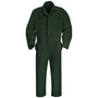 Red Kap® Large/Regular Spruce Green 7.25 Ounce 65% Polyester/35% Combed Coveralls With Zipper Closure