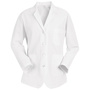 Red Kap® Large/Regular White 80% Polyester/20% Combed Cotton Counter Coat With Button Closure