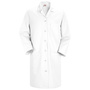Red Kap® Medium/Regular White 5 Ounce 80% Polyester/20% Combed Cotton Lab Coat With Button Closure
