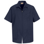 Red Kap® 3X Navy 65% Polyester/35% Cotton Smock With Zipper Closure
