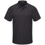 Bulwark 2X Black Red Kap® 100% Polyester Knit Polo Shirt