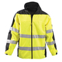 OccuNomix 4X Hi-Viz Yellow And Black 33 1/4" SP Workwear Polyester And Polyurethane Rain Jacket