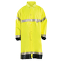 OccuNomix 3X Blue And Hi-Viz Yellow 45 1/2" Polyester And Oxford Rain Jacket