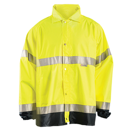 OccuNomix 4X Blue And Hi-Viz Yellow 33" Polyester And Oxford Breathable Jacket