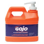 GOJO® 1/2 Gallon Bottle White Natural Orange™ Citrus Scented Hand Cleaner