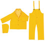 MCR Safety® Medium Yellow Luminator™ .35 mm Polyester/PVC Suit