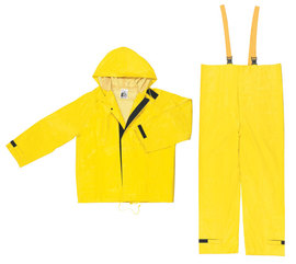 MCR Safety® Large Yellow Concord 0.35 mm Neoprene/Nylon Suit