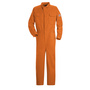 Bulwark® 46 Regular Orange EXCEL FR® Twill Cotton Flame Resistant Coveralls With Zipper Front Closure