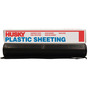Poly-America 10' X 100' Clear Polyethylene Husky Plastic Sheeting