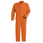Bulwark® 40 Regular Orange EXCEL FR® Twill Cotton Flame Resistant Coveralls With Zipper Front Closure