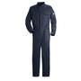 Bulwark® 54 Tall Navy Blue EXCEL FR® Twill Cotton Flame Resistant Coveralls With Zipper Front Closure