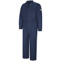 Bulwark® 56 Regular Navy Blue EXCEL FR® ComforTouch® Sateen/Cotton/Nylon Flame Resistant Coveralls With Zipper Front Closure