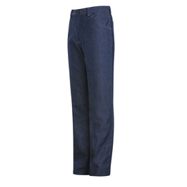 Bulwark® 30" X 30" Denim Wash Blue EXCEL FR® Cotton Denim Flame Resistant Jeans With Button Closure